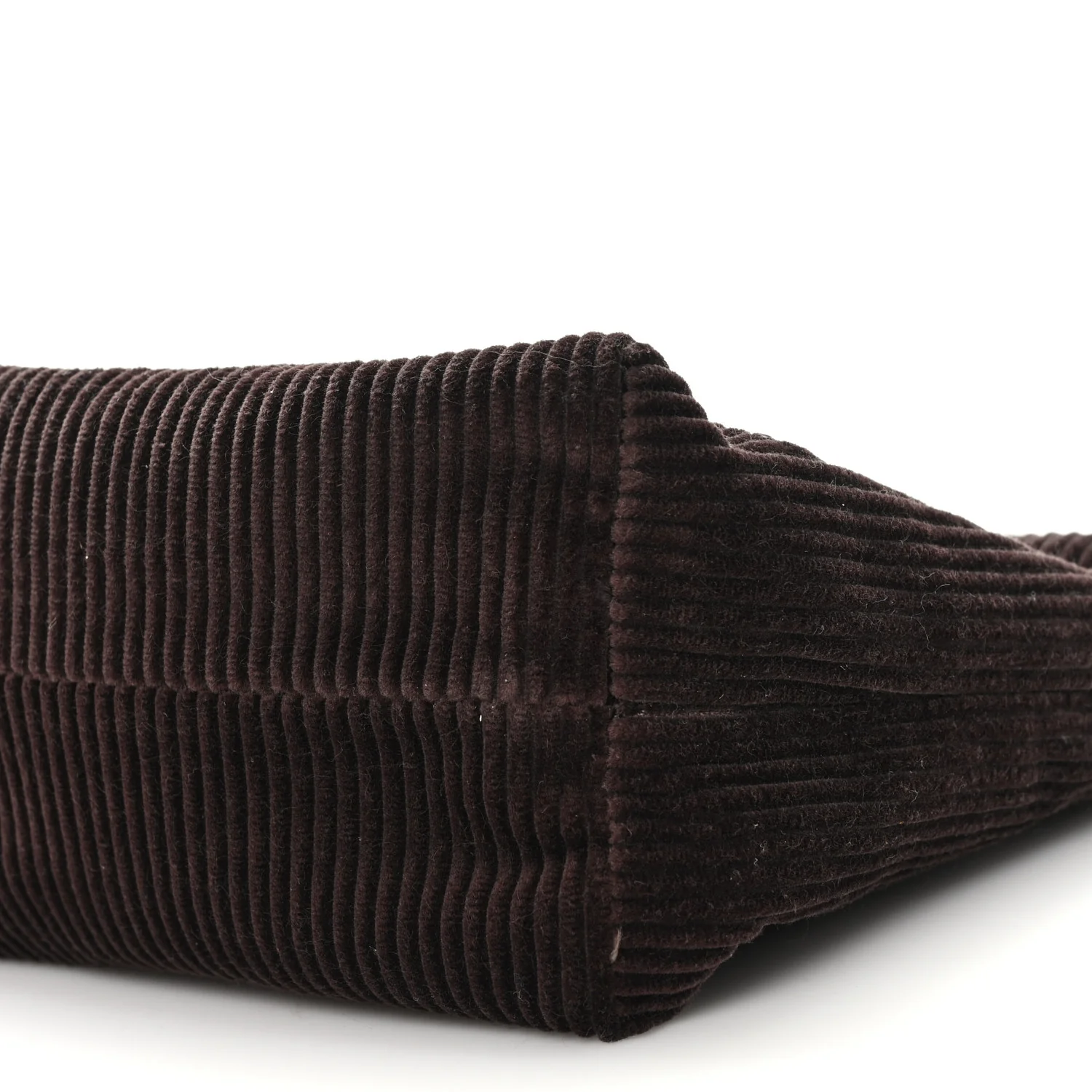 Corduroy Pouch Bag Ebony Baltic Blue - Top Club