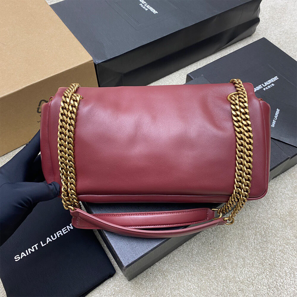 YSL calypso small in plunged lambskin - Top Club