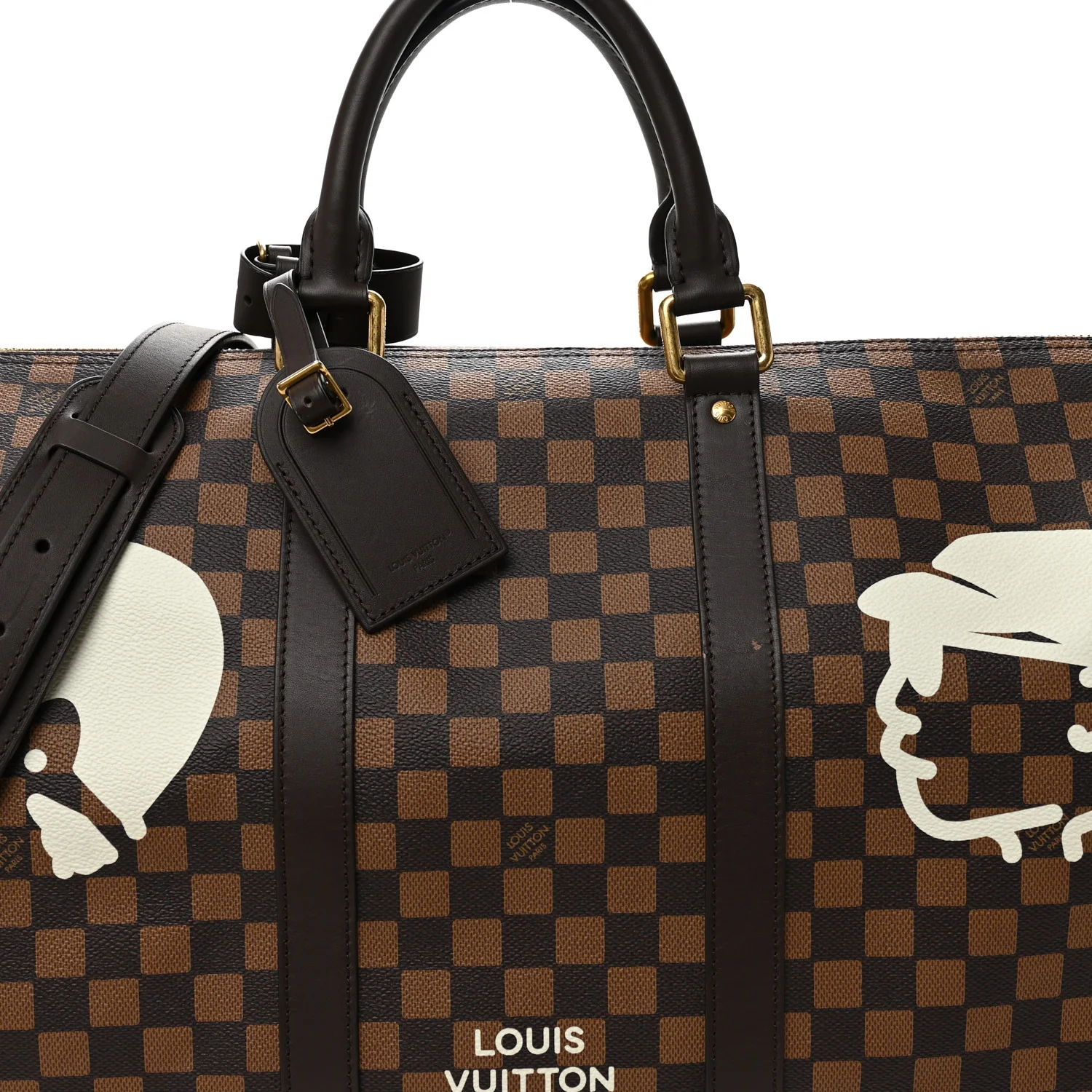 X NIGO Damier Phriendship Keepall Bandouliere 50 - Top Club