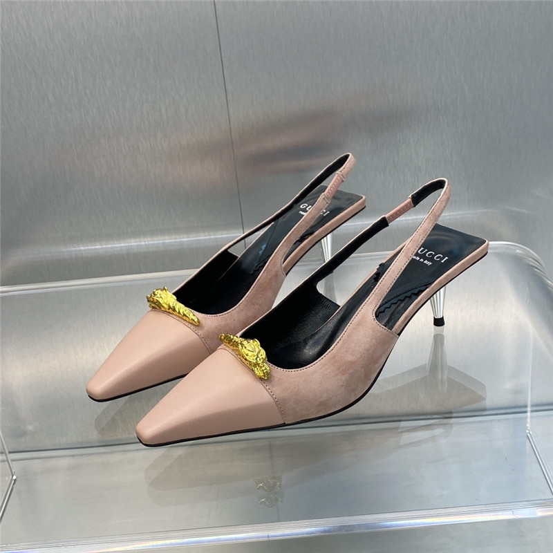 gucci mid heel candy color hardware buckle women s shoes - Sneaker Replica Workshop