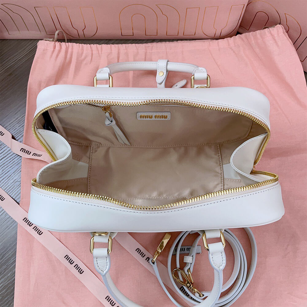 MIUMIU Large Arcadie Leather Bag(HIGH-END GRADE) - Top Club