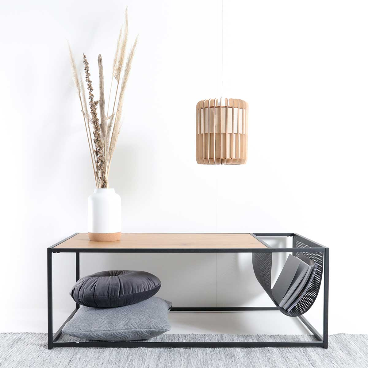 Salontafel met krantenrek Vic Zwart
