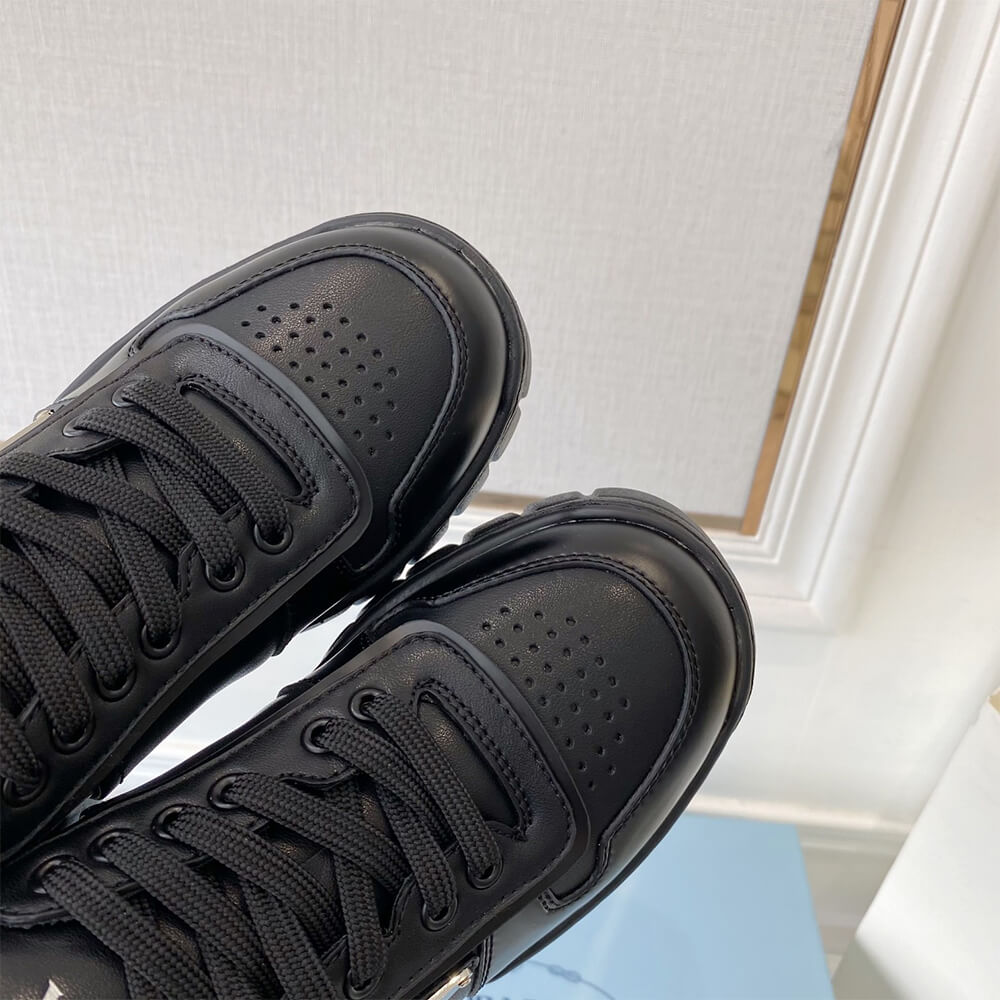 Prada Leather Sneakers - Top Club