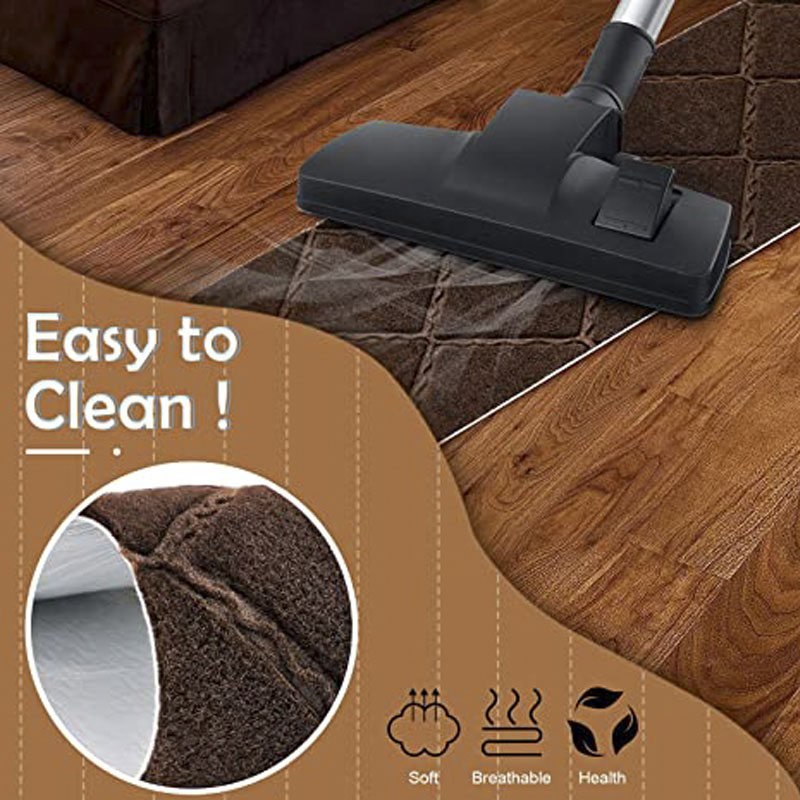Hot Selling High Quality Anti-Slip Printed Rubber Back Carpet Stair Mat Anti-Slip Stair Foot Pedal Mat（10 pcs）