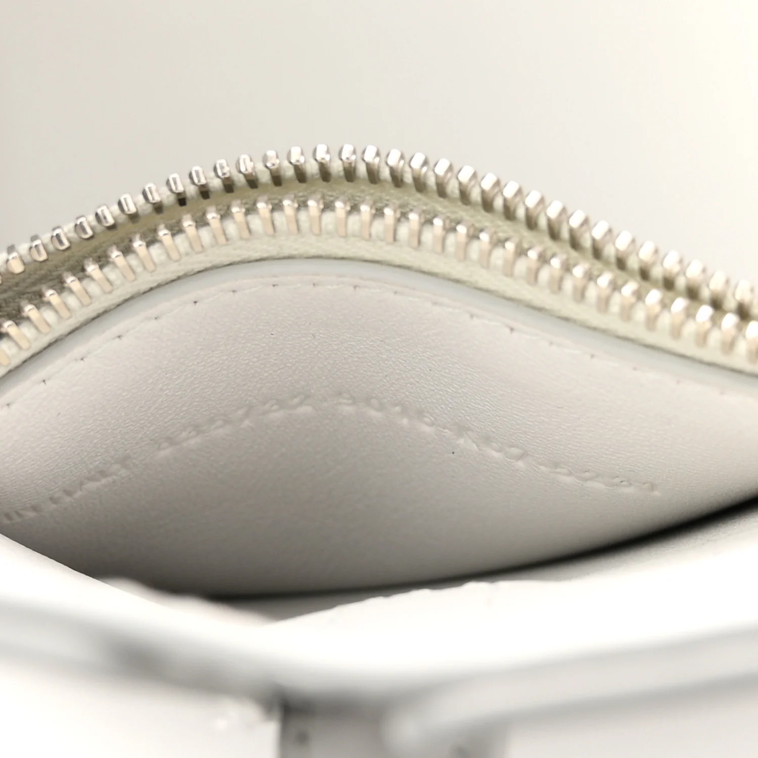 Smooth Calfskin Mini Bel Air Carry All Bag White - Top Club
