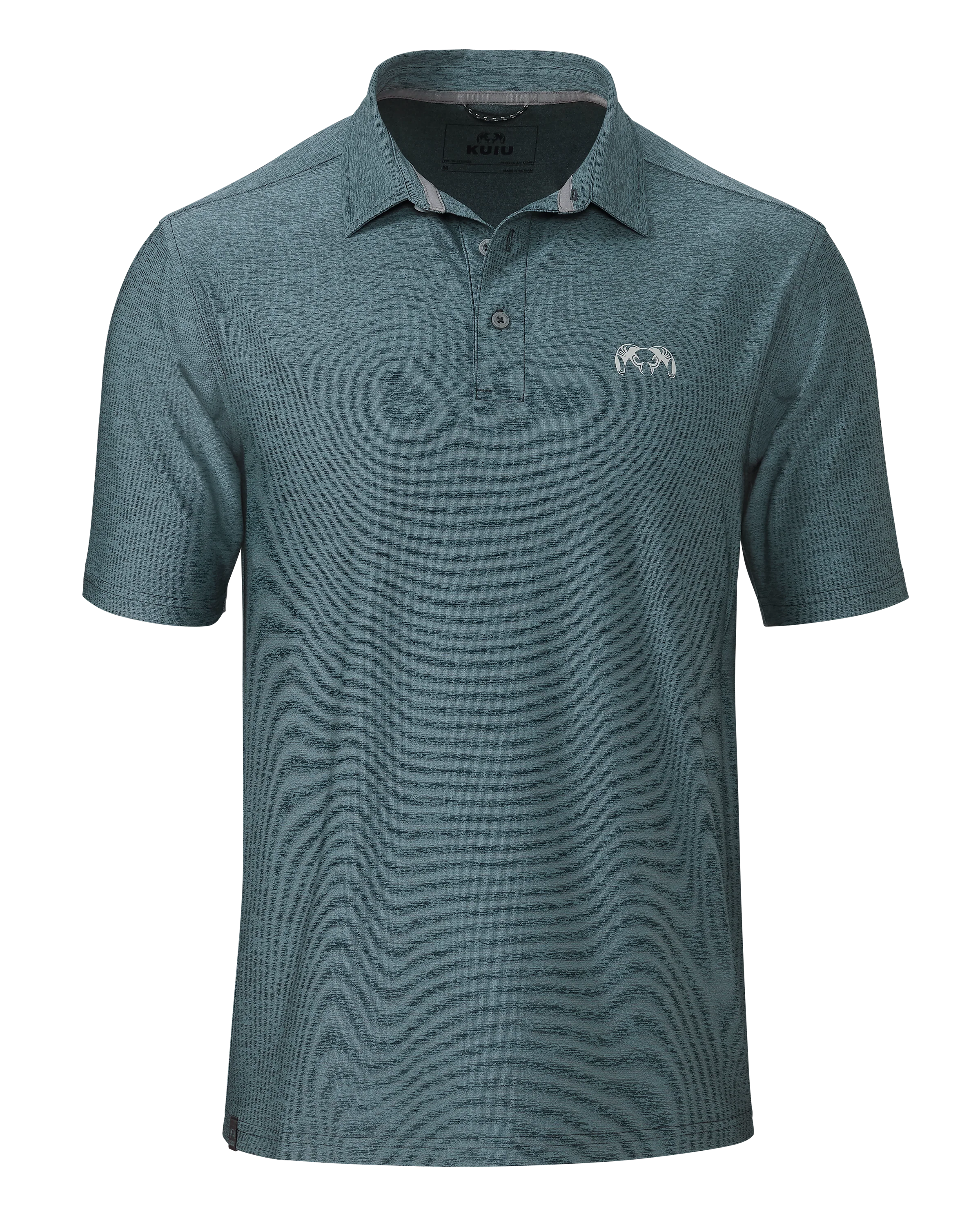 KUIU Performance Polo | Heather Slate