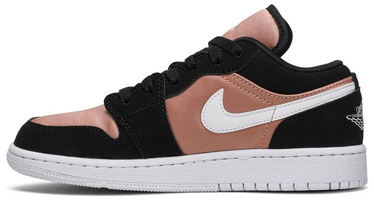 Air Jordan 1 Low GS  White Rose Gold  554723-090 - Sneaker Replica Workshop