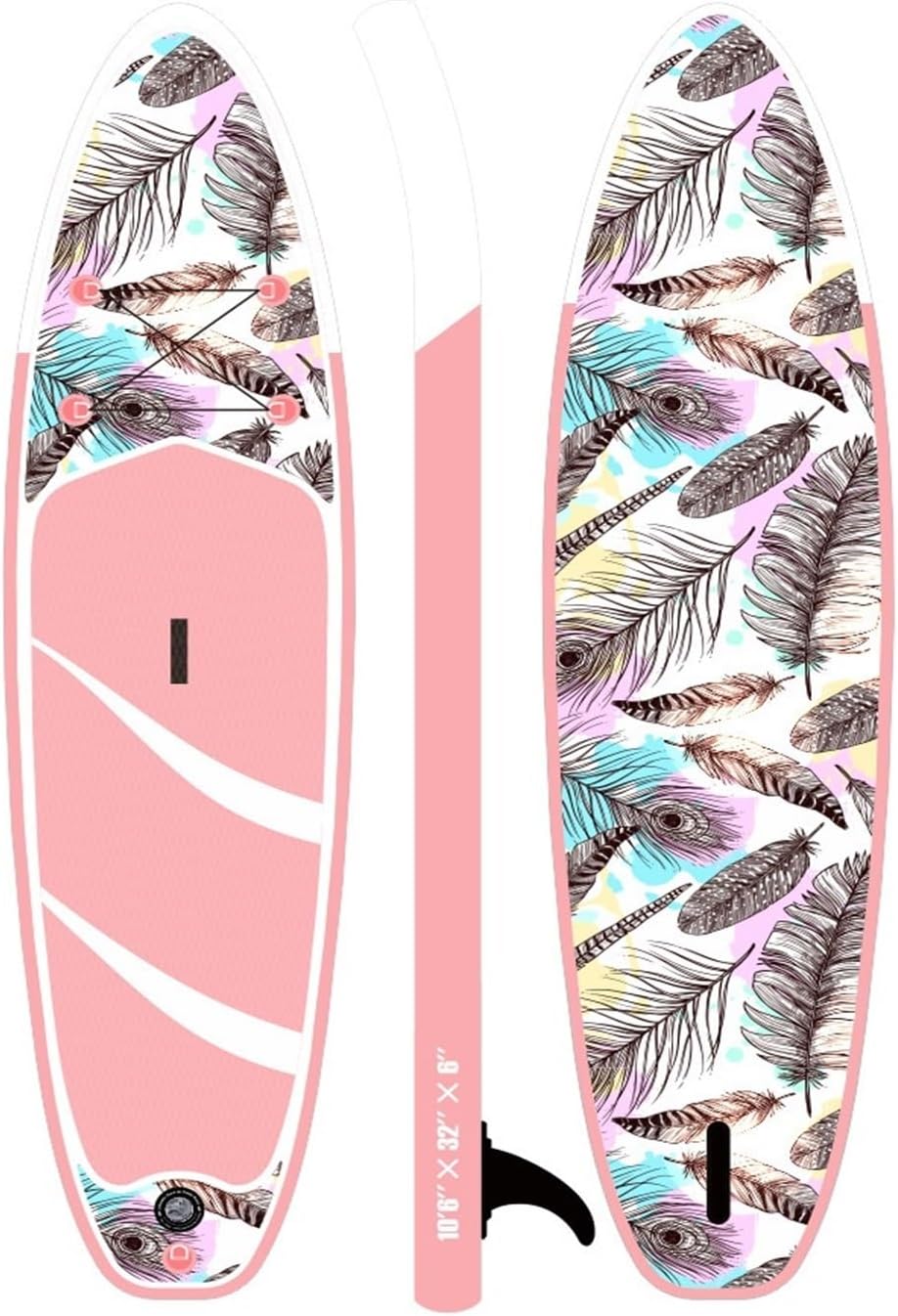 Tavola da Surf Tavola da Surf Gonfiabile 320 cm Stand Up Paddle Tavola da Surf in Mare attività Ricreative all'aperto, F-1