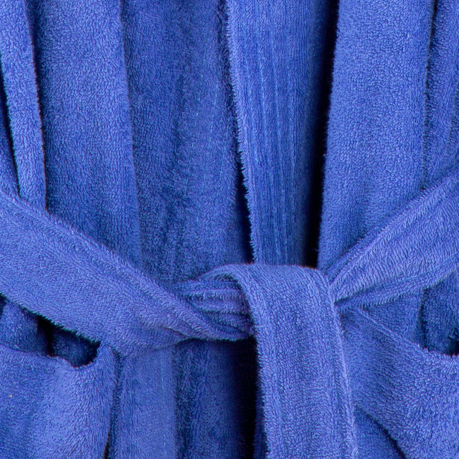 Hoody with hood in cotton minorca-junior 10-12 years very spongy blue