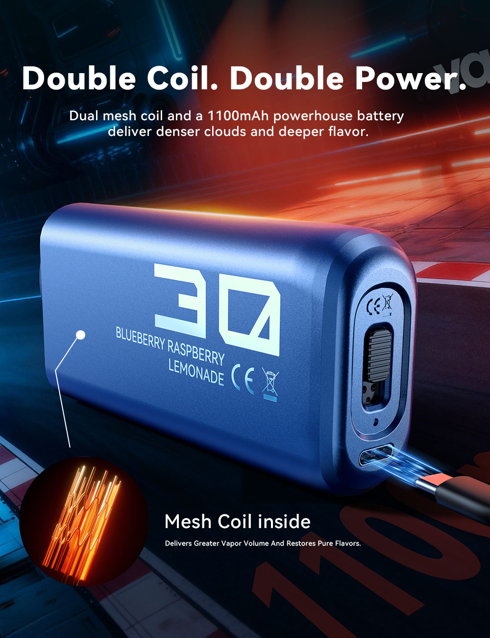 VAPEPIE PRO Dual Mesh Coil dvojit&aacute; c&iacute;vka &ndash; intenzivněj&scaron;&iacute; p&aacute;ra a hlub&scaron;&iacute; chuť