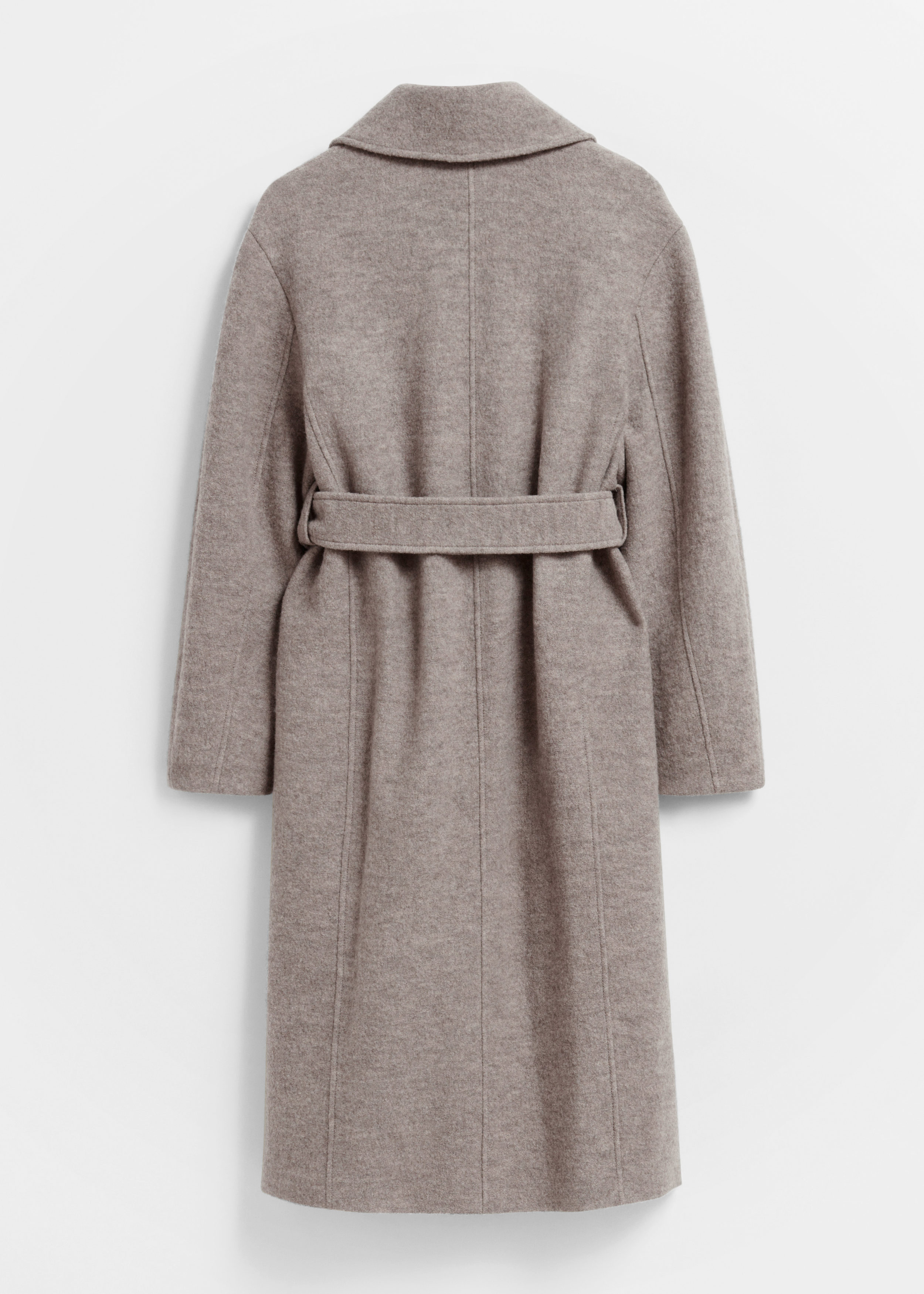& Other Stories VOLUMINOUS BELTED WOOL COAT