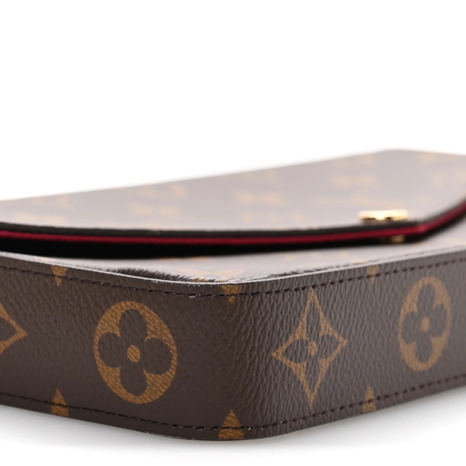 Monogram Pochette Felicie Chain Wallet Fuchsia - Top Club