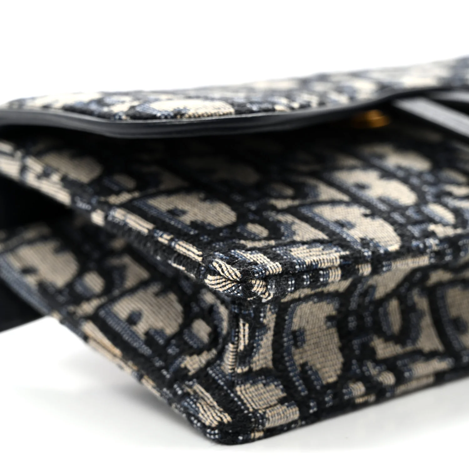 Oblique Saddle Belt Bag Blue - Top Club