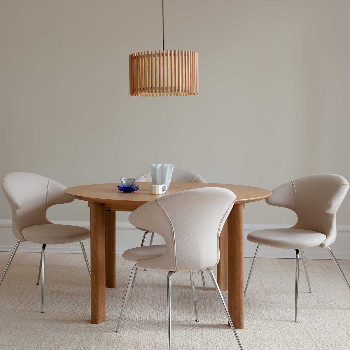 Hanglamp Komorebi large Naturel eiken
