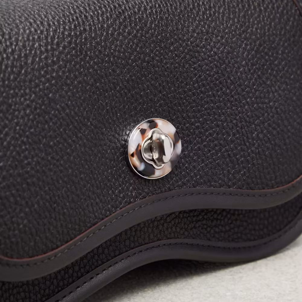 COACH Coach  Wavy Dinky Bag With Crossbody Strap