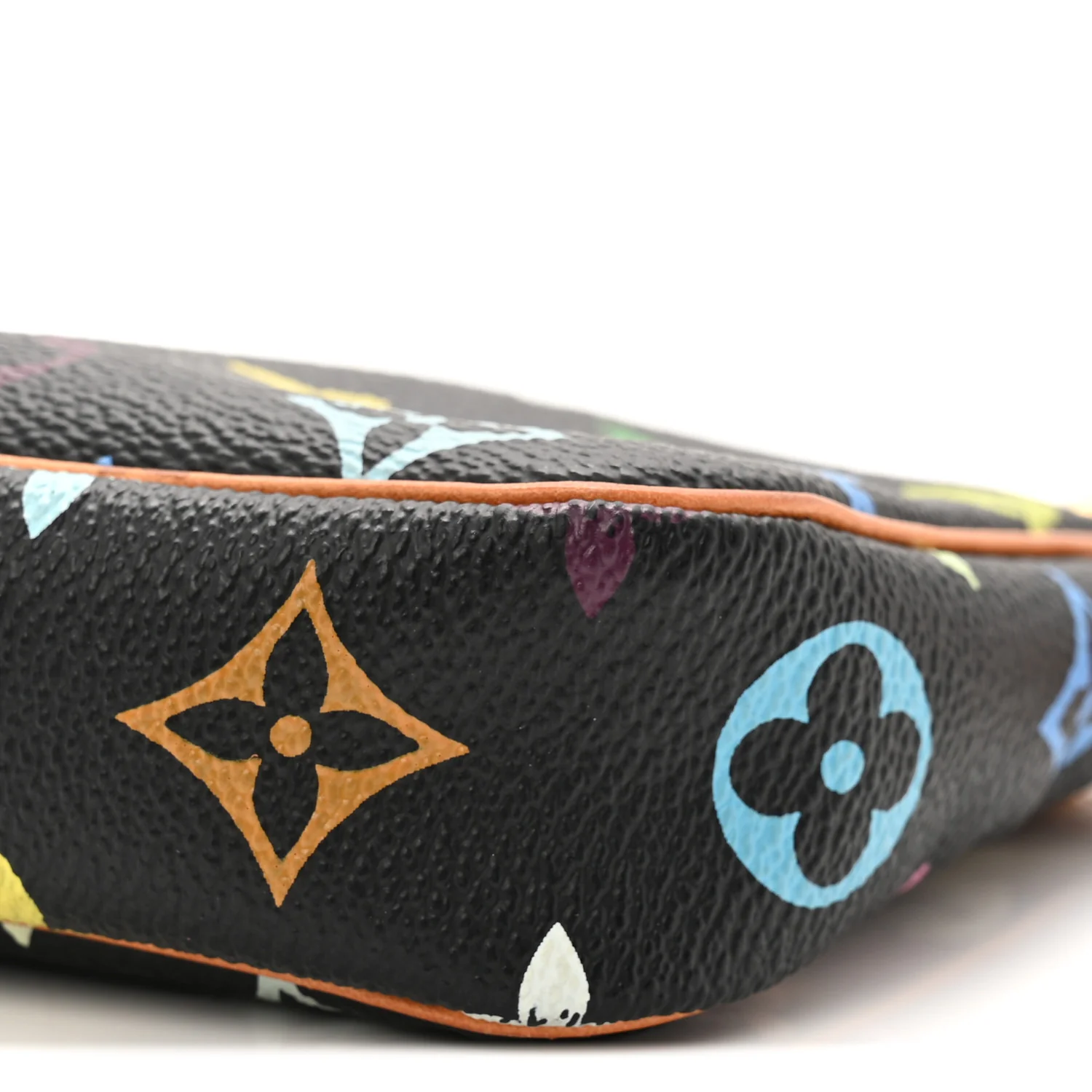 Monogram Multicolor Pochette Accessories Black - Top Club
