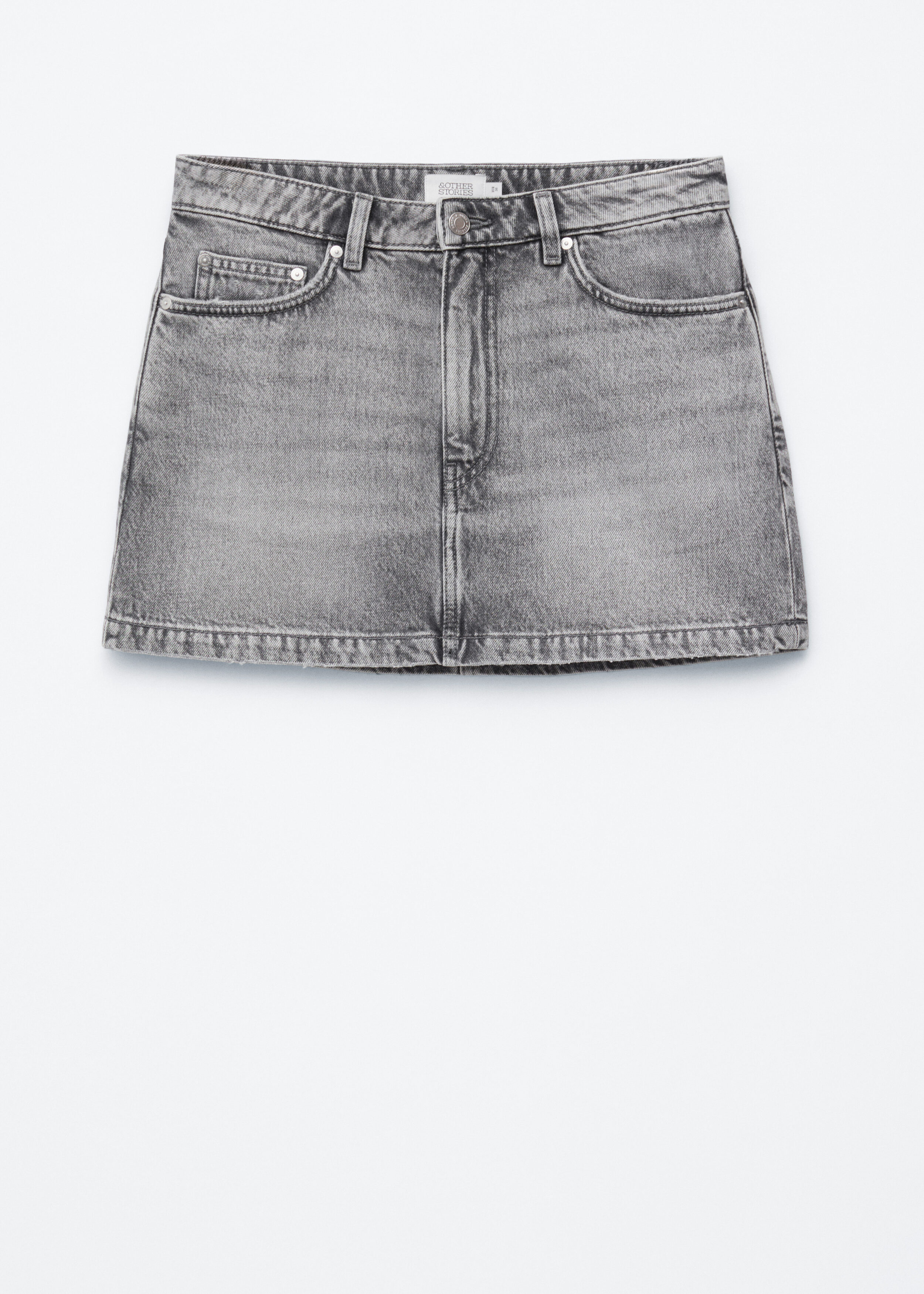 & Other Stories DENIM MINI SKIRT