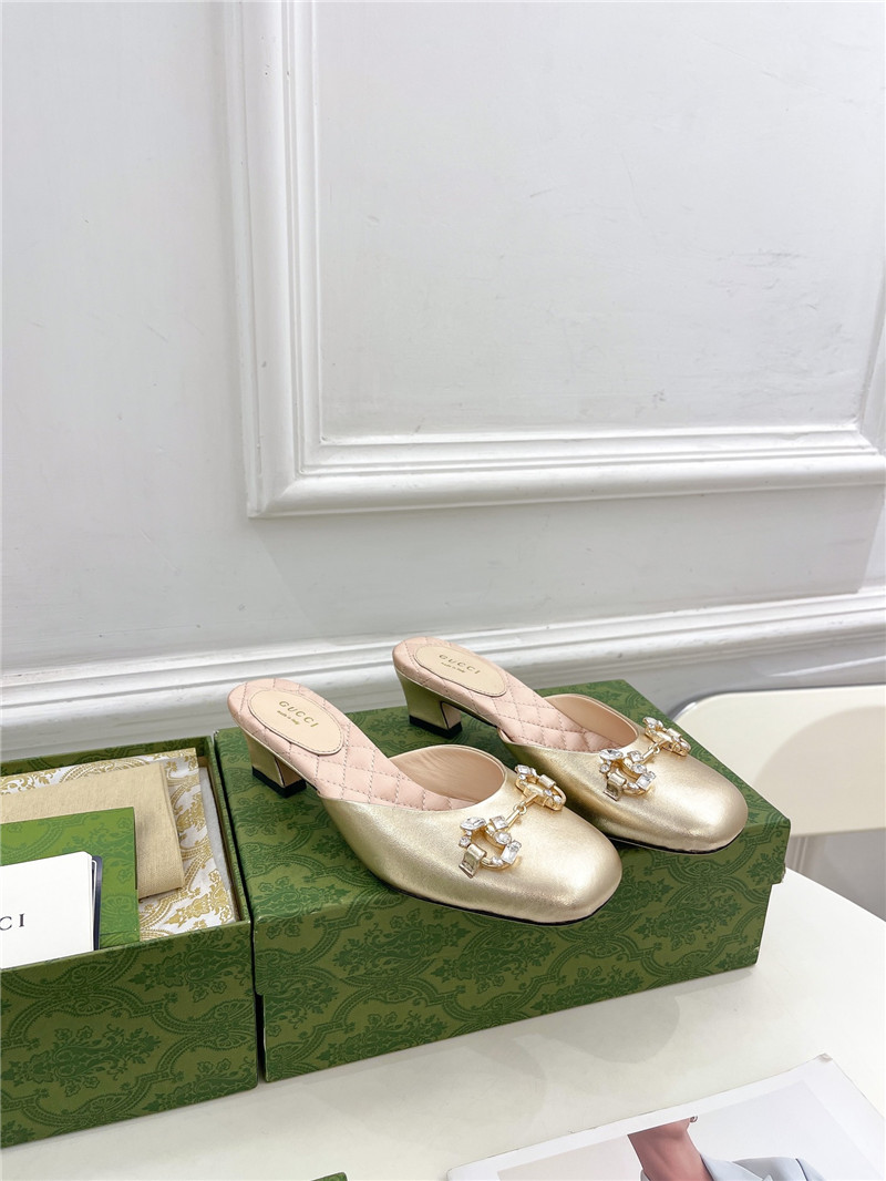 gucci new crystal horsebit mules - Sneaker Replica Workshop