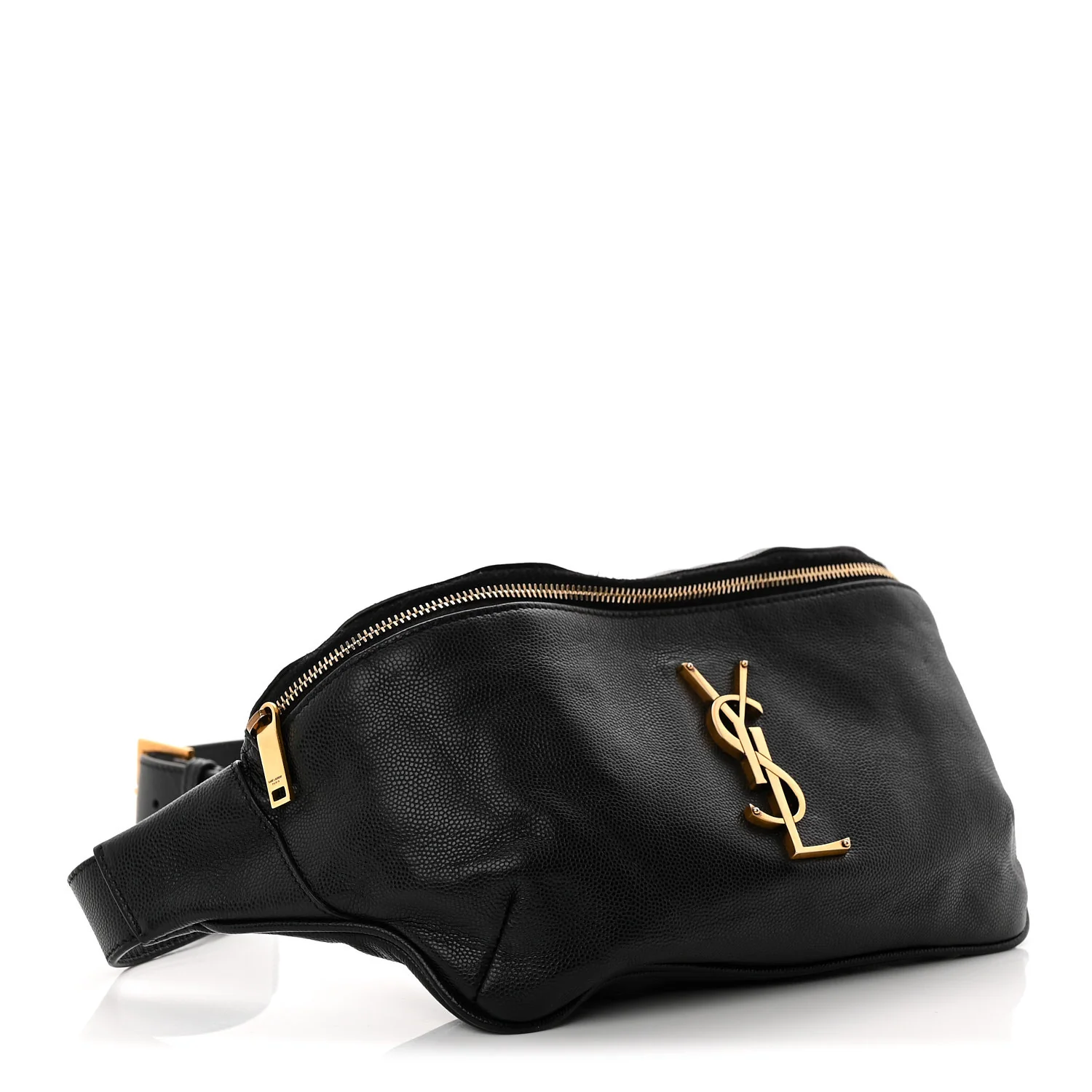 Grain De Poudre Monogram Belt Bag Black - Top Club