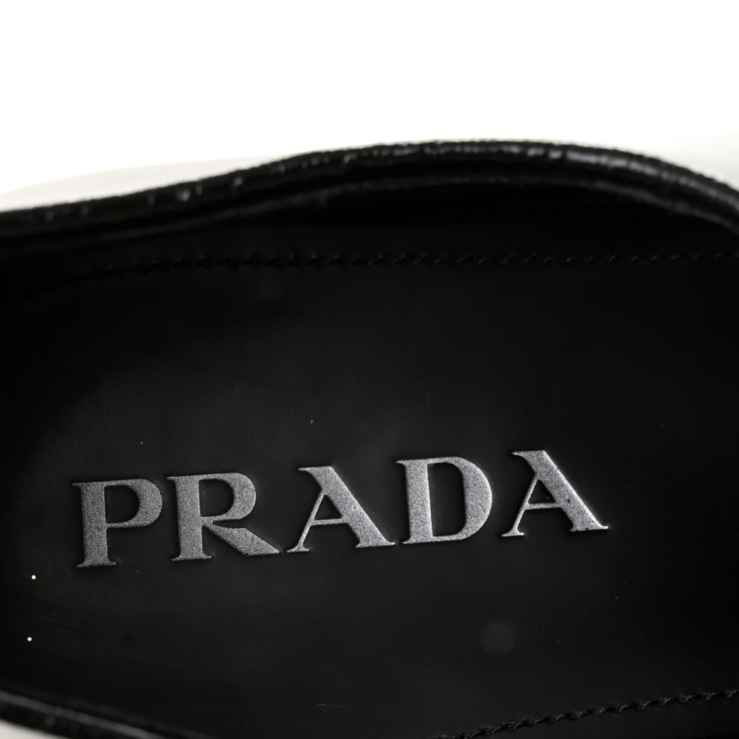 Spazzolato Triangle Mens Derby Loafers 8 Black - Top Club