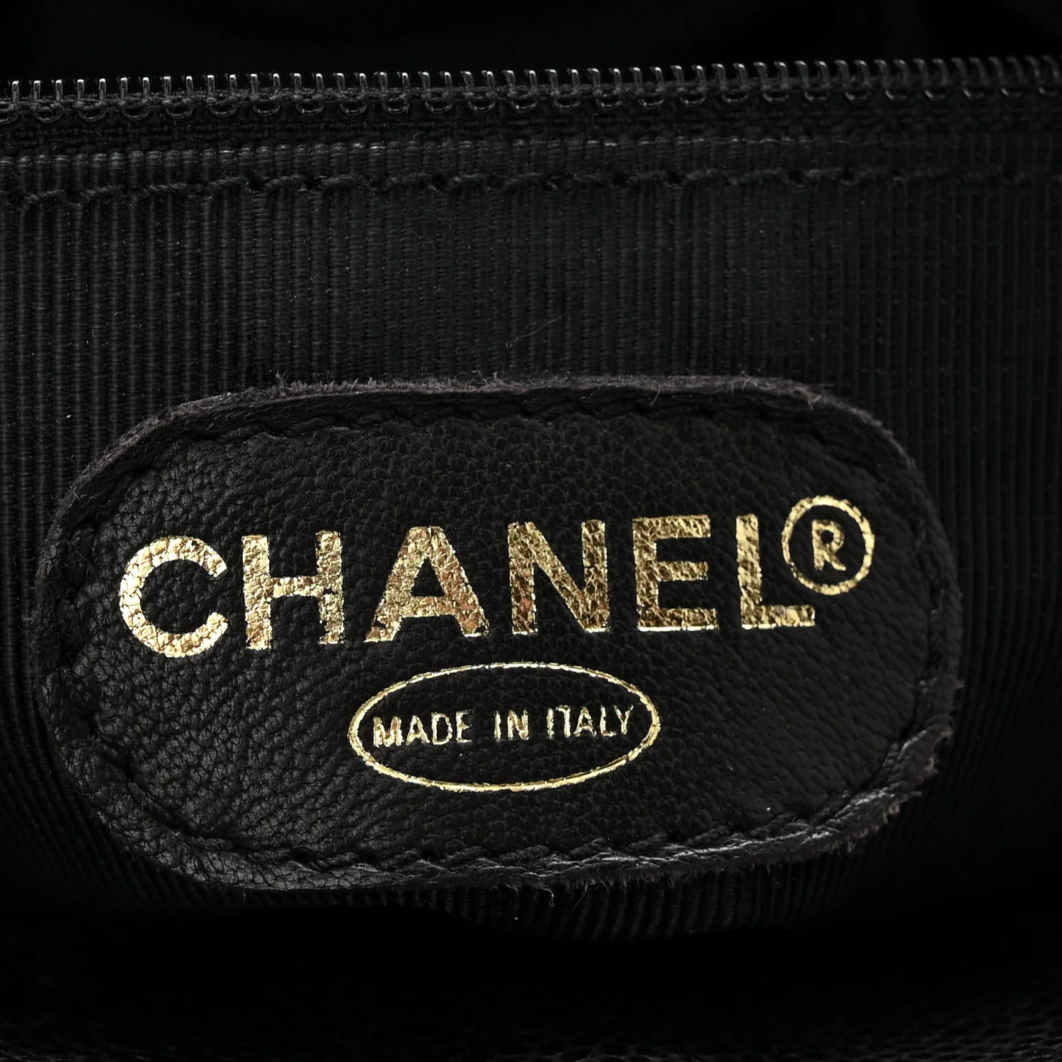 Caviar Flap Shoulder Bag Black - Top Club