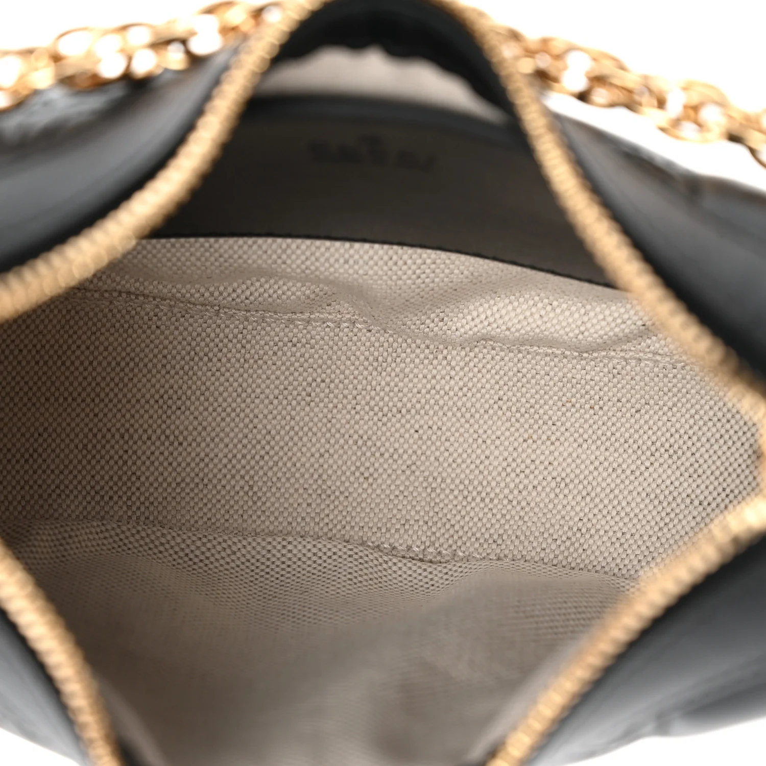 Calfskin GG Matelasse Mini Hobo Shoulder Bag Black - Top Club