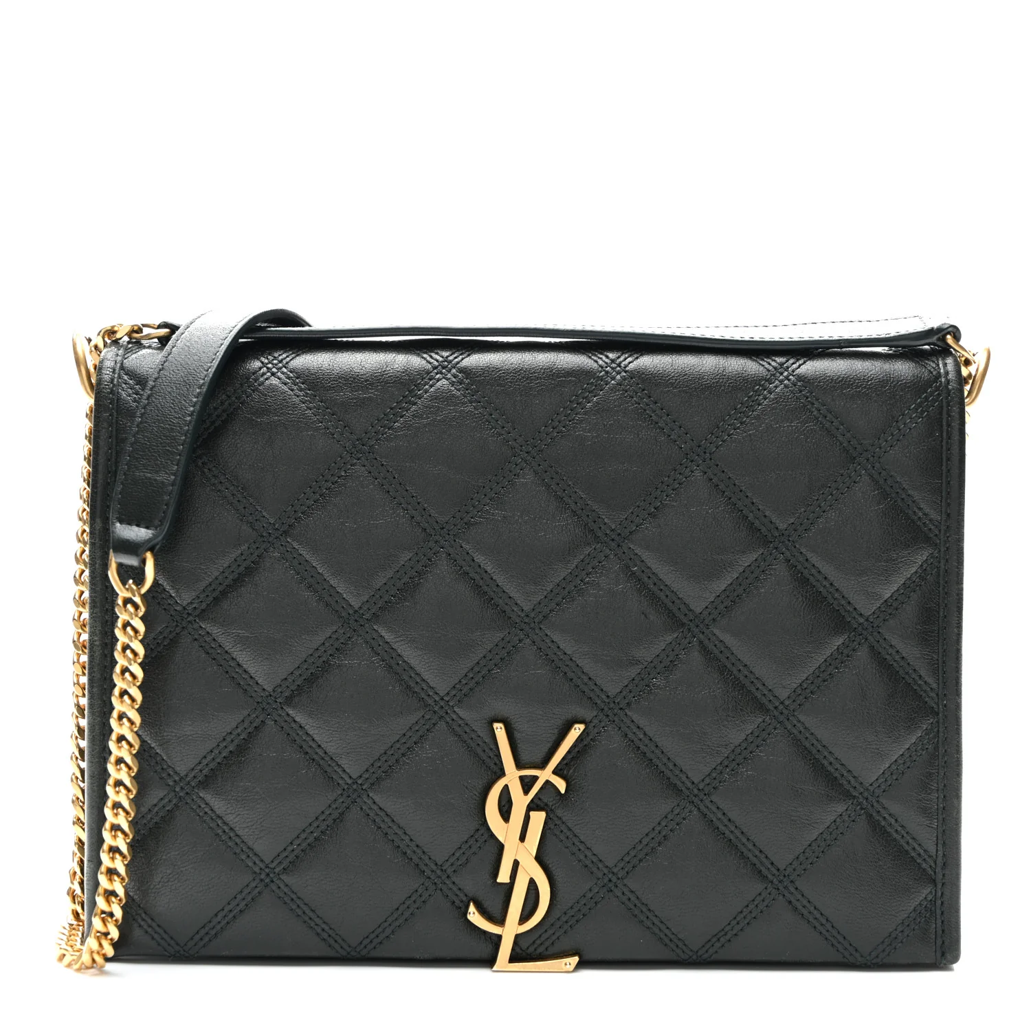 Lambskin Quilted Mini Becky Chain Bag Vert Fonce - Top Club