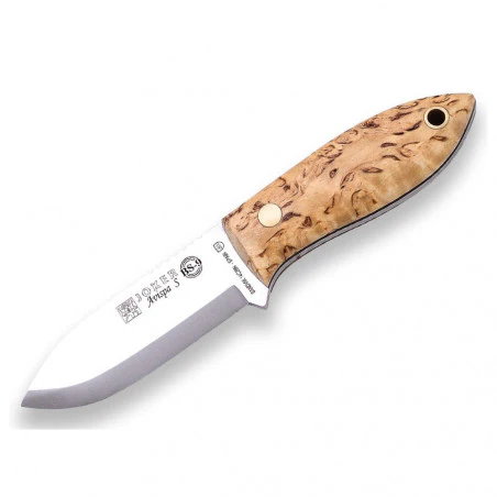Joker Halsmesser Hedgehog TS1 Orange Micarta - Buschcraft Neck Knife