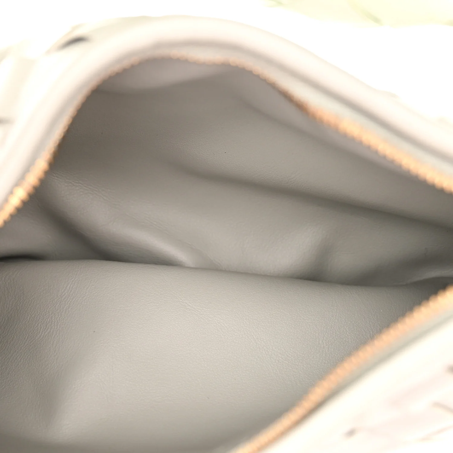 Nappa Intrecciato Small Gemelli Agate Grey Glacier - Top Club