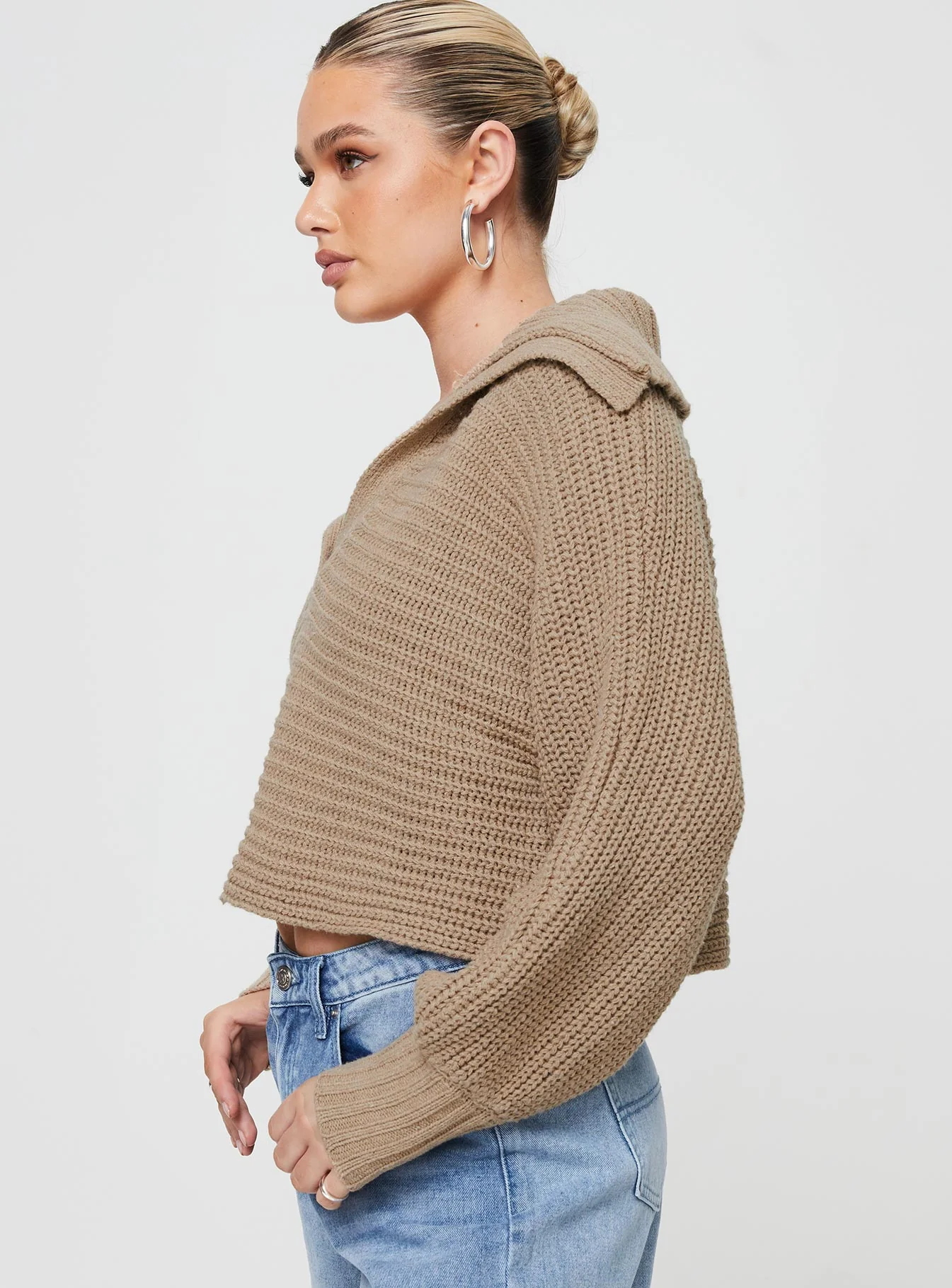 Wester Ribbed Sweater Mocha