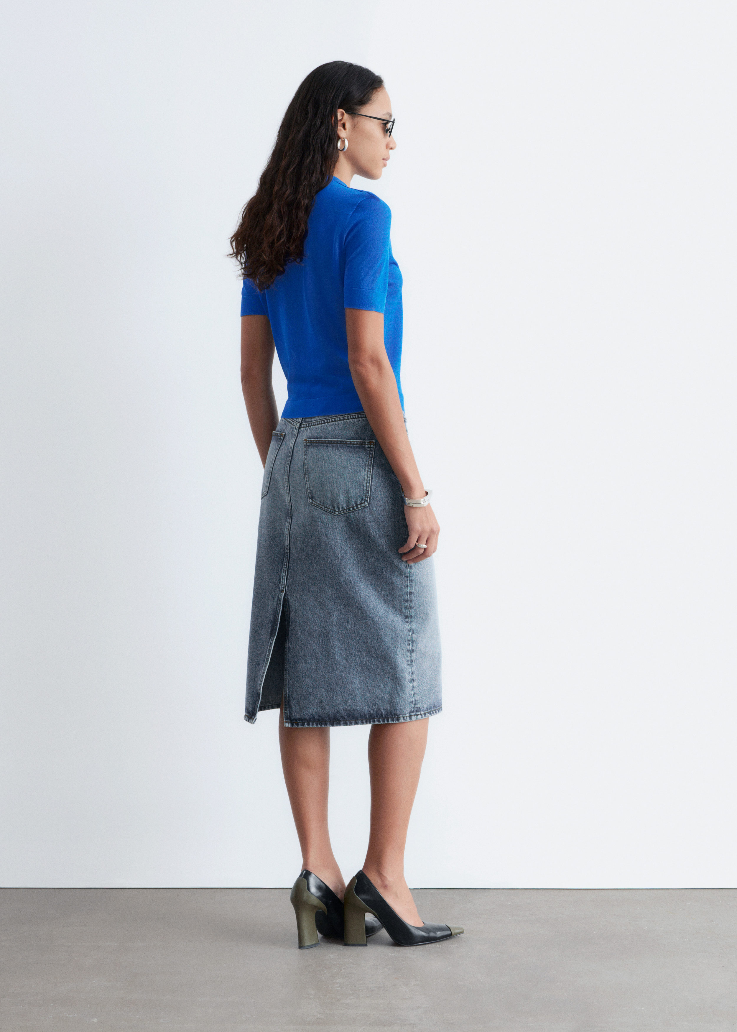 & Other Stories FINE-KNIT T-SHIRT