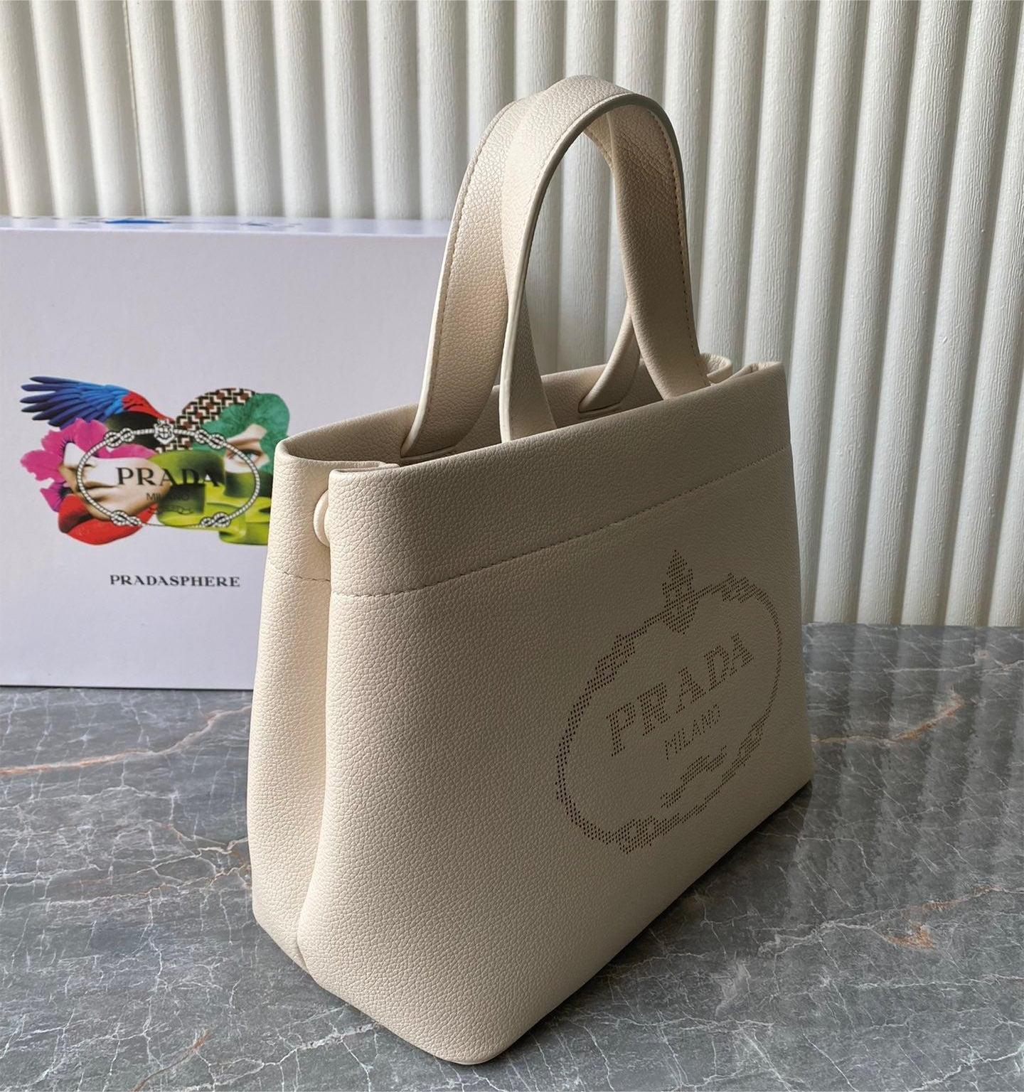 Prada Handbag Small Tote Bag  9.8X7.9X4.7Inch - Top Club