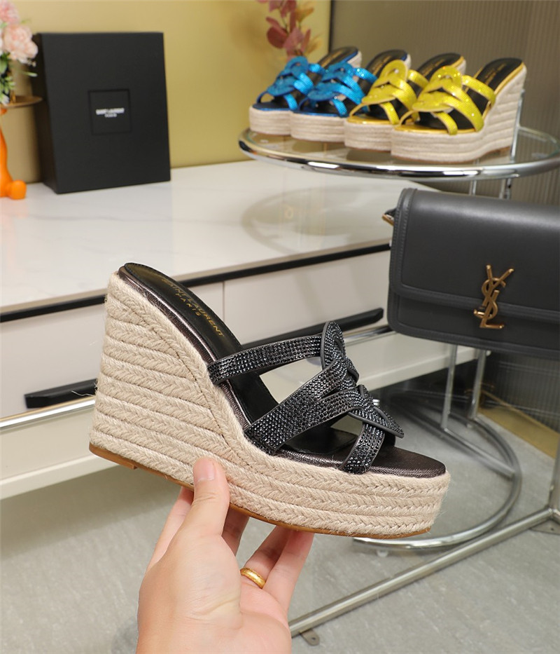 YSL High Platform Slippers - Sneaker Replica Workshop