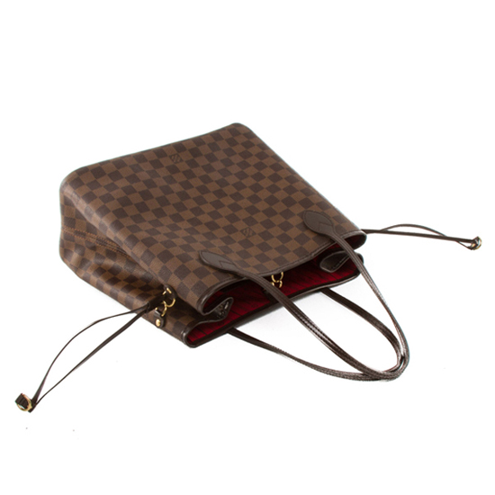 L N51105 Neverfull MM Shoulder Bag Damier Ebene Canvas - Top Club