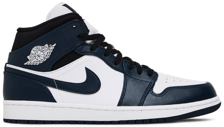 Air Jordan 1 Mid  Armory Navy  554724-411 - Sneaker Replica Workshop