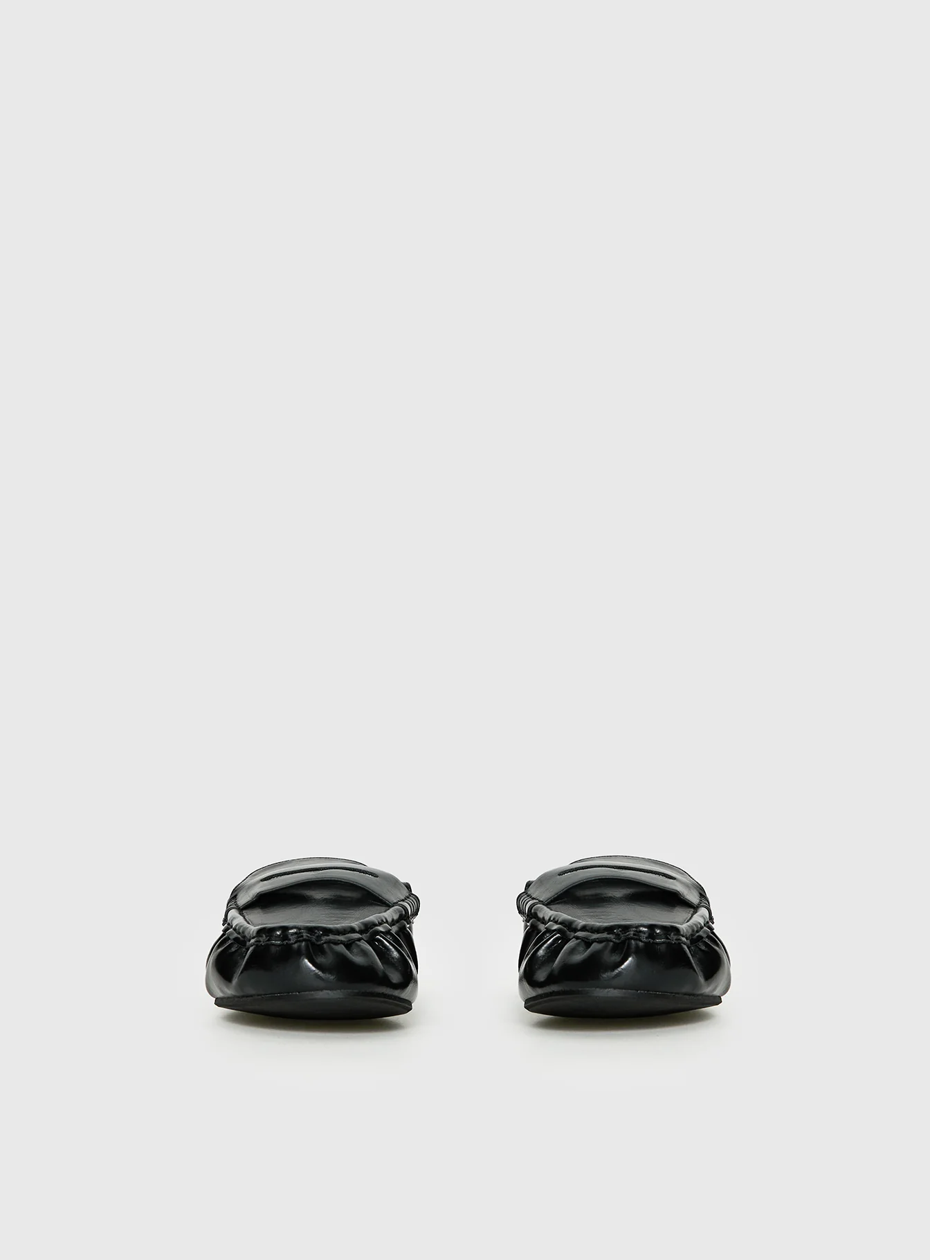 Hot Row Flat Loafers Black