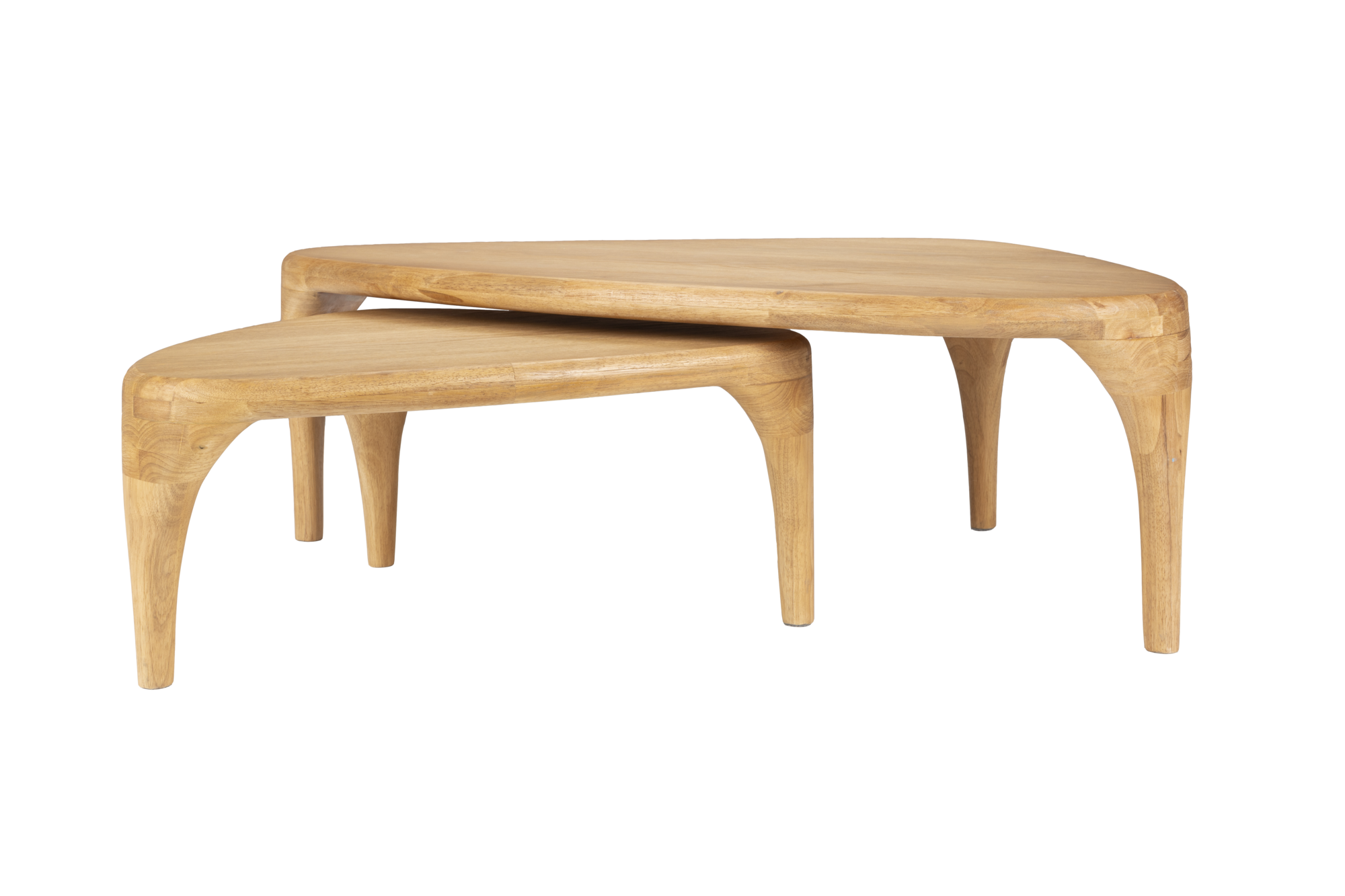 Salontafel Isla naturel - set van 2