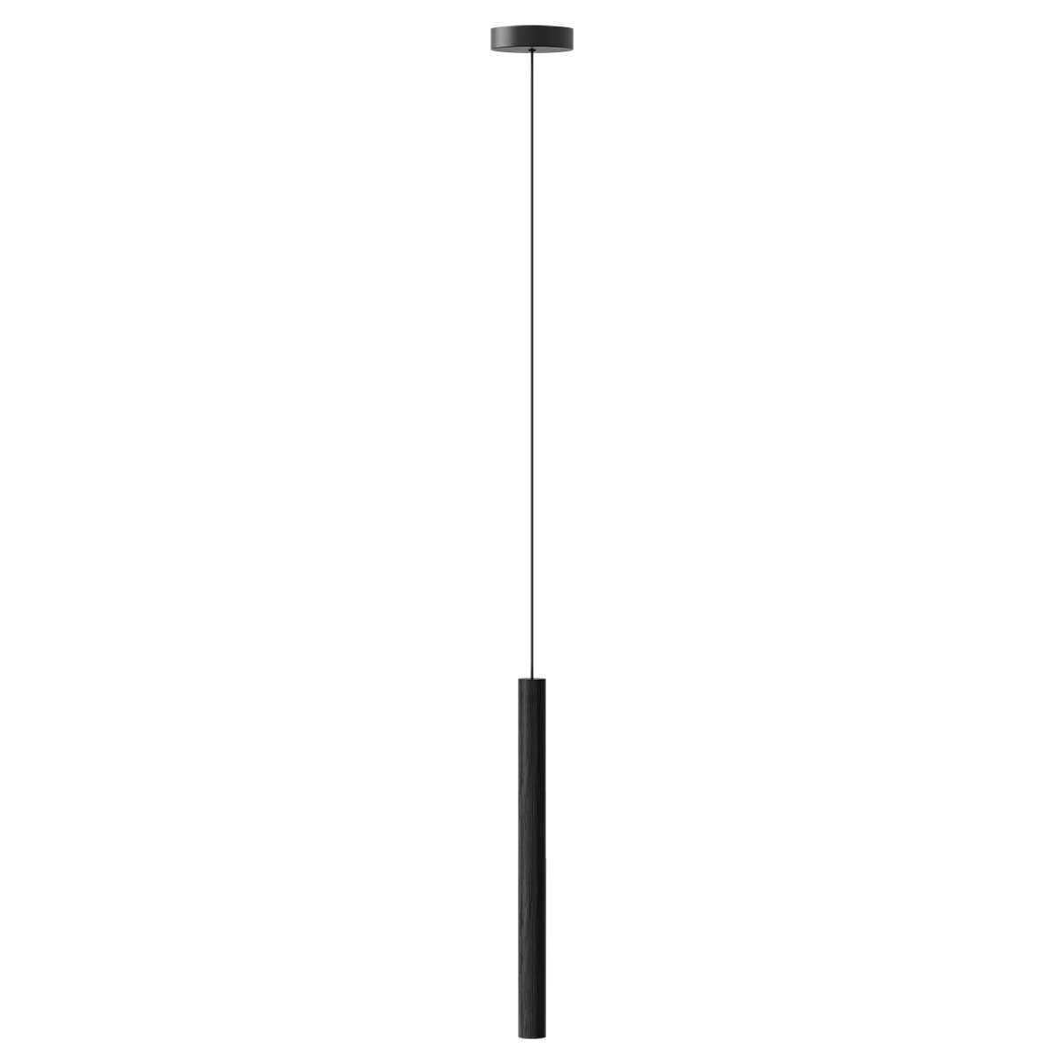 Hanglamp Chimes Tall Zwart eiken