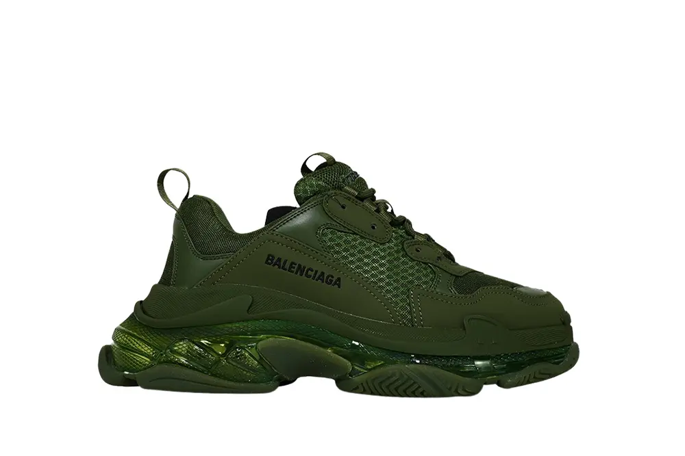 BALENCIAGA TRIPLE S SNEKAER  Dark Green - Sneaker Replica Workshop