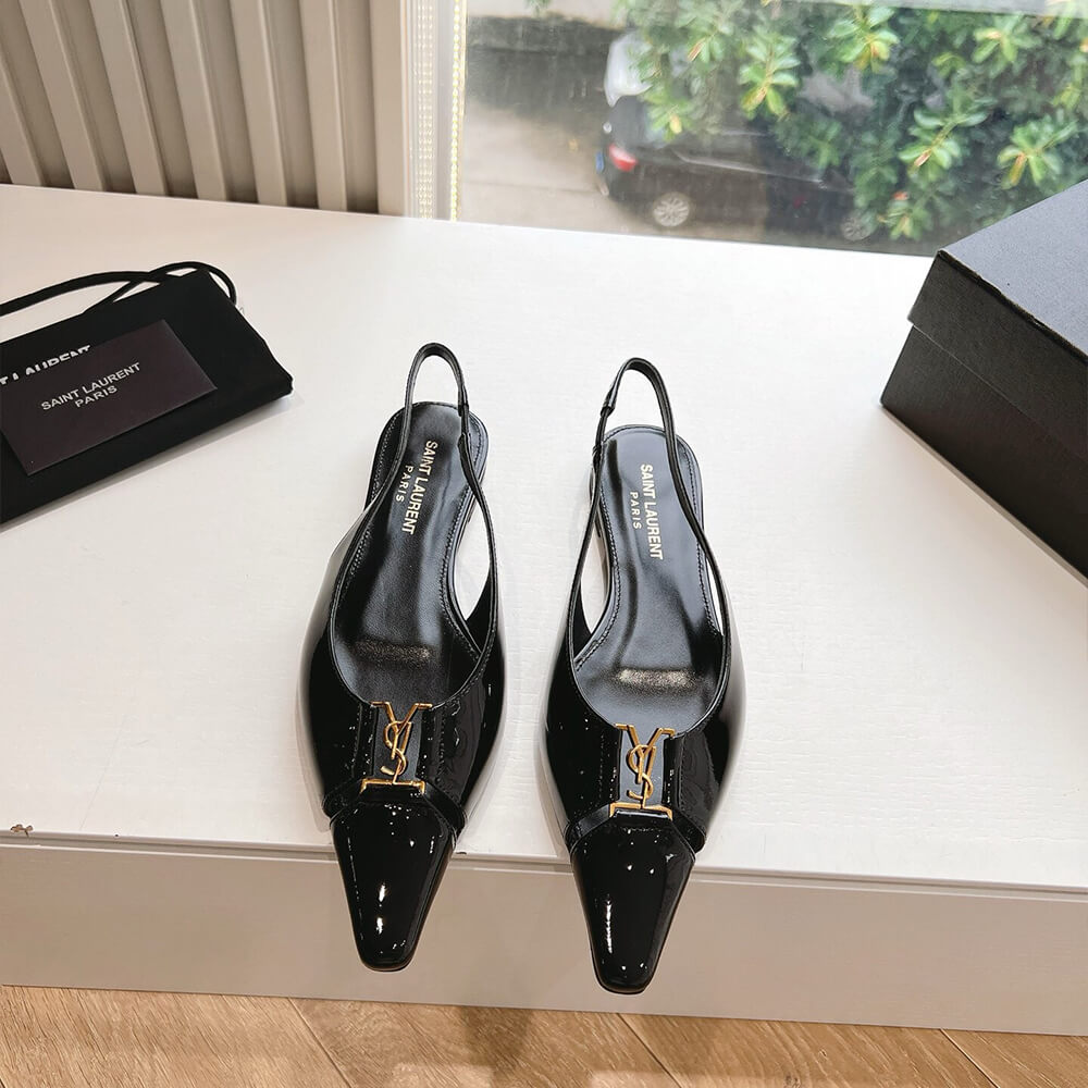 YSL Pointed Toe Slingback - Top Club