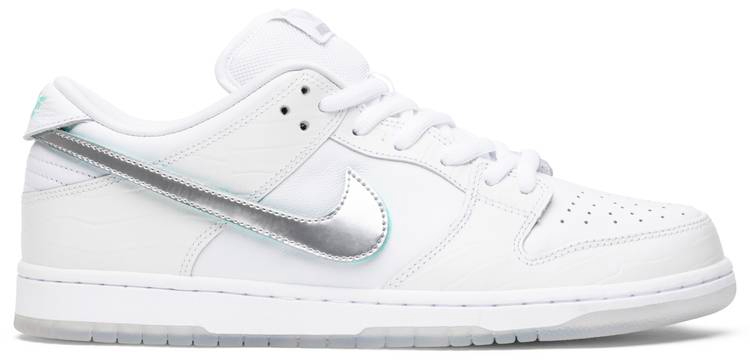 Diamond Supply Co. x Dunk Low Pro SB  White Diamond  BV1310-100 - Sneaker Replica Workshop