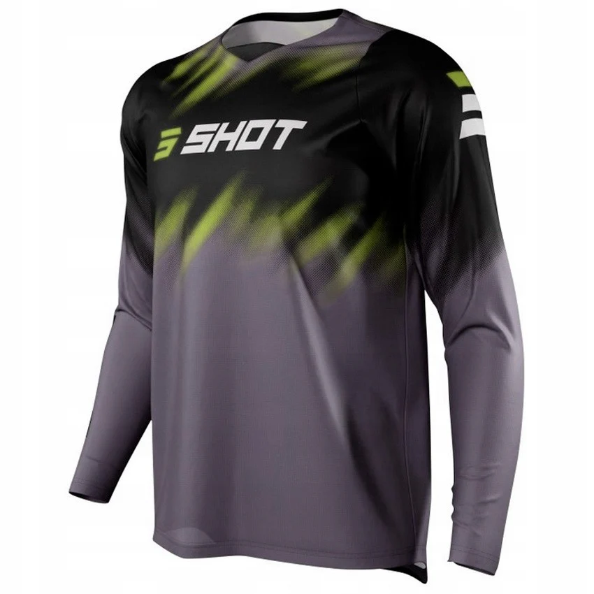 SHOT VERSUS GRAY T-SHIRT