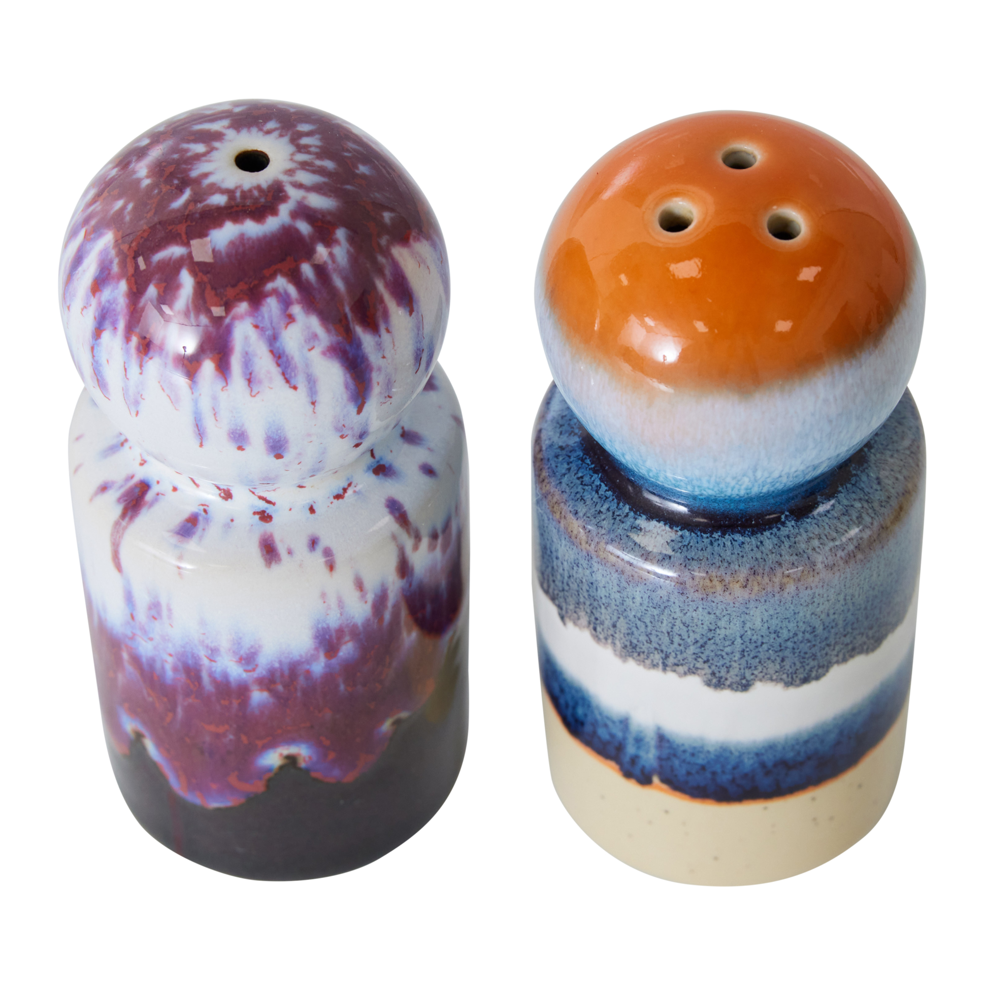 Servies 70's Ceramics zout - en peperstel stargaze