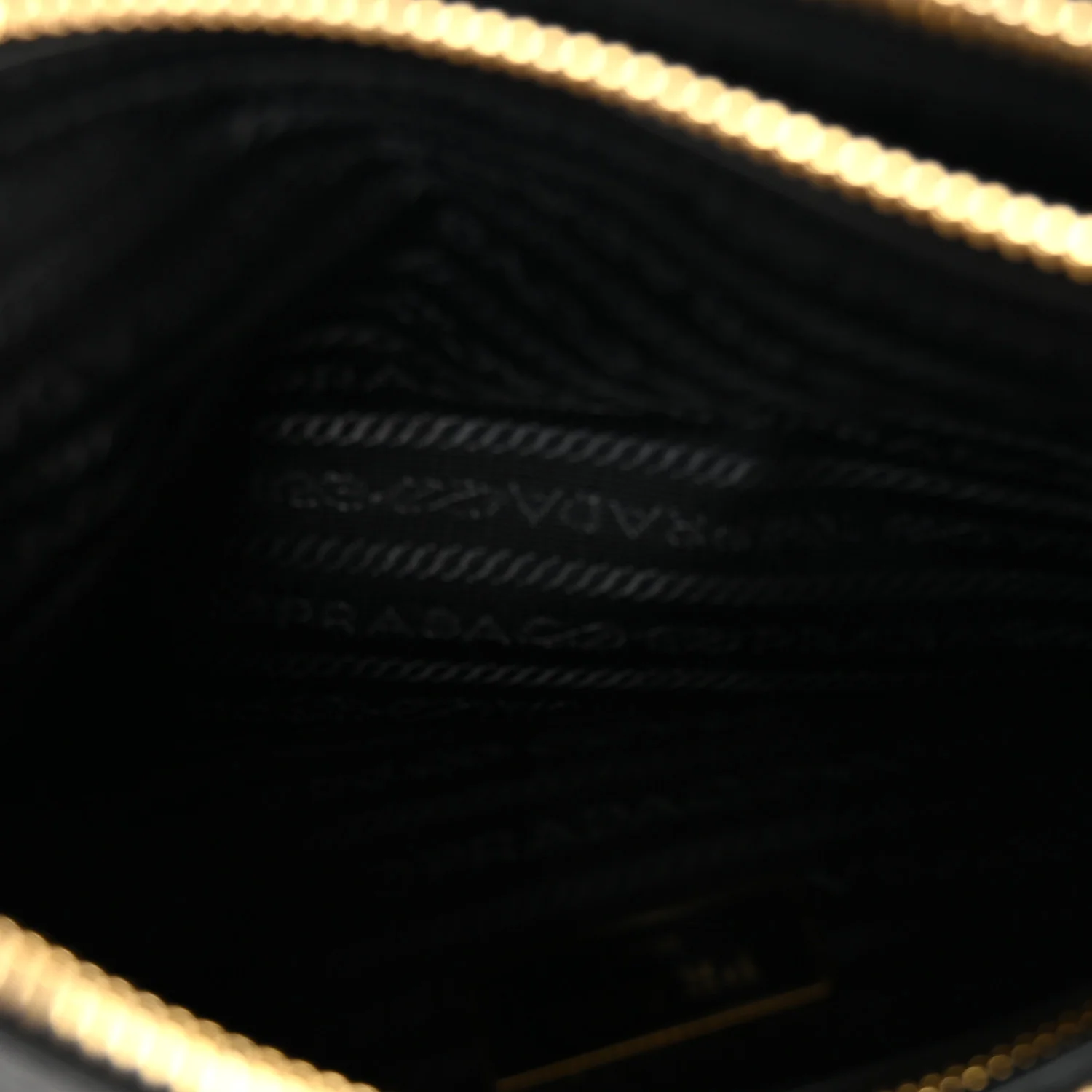 Tessuto Nylon Soft Calf Double Zip Crossbody Bag Black - Top Club