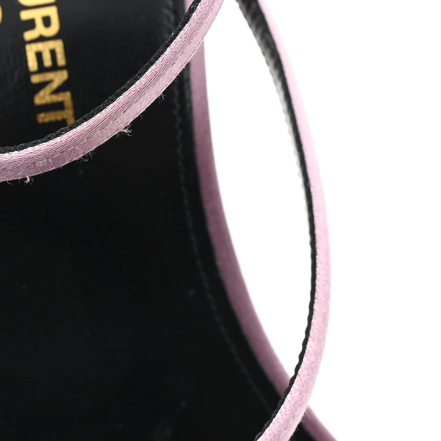 Crepe Satin Dive 110 Mule Sandals 38.5 Ancient Pink - Top Club