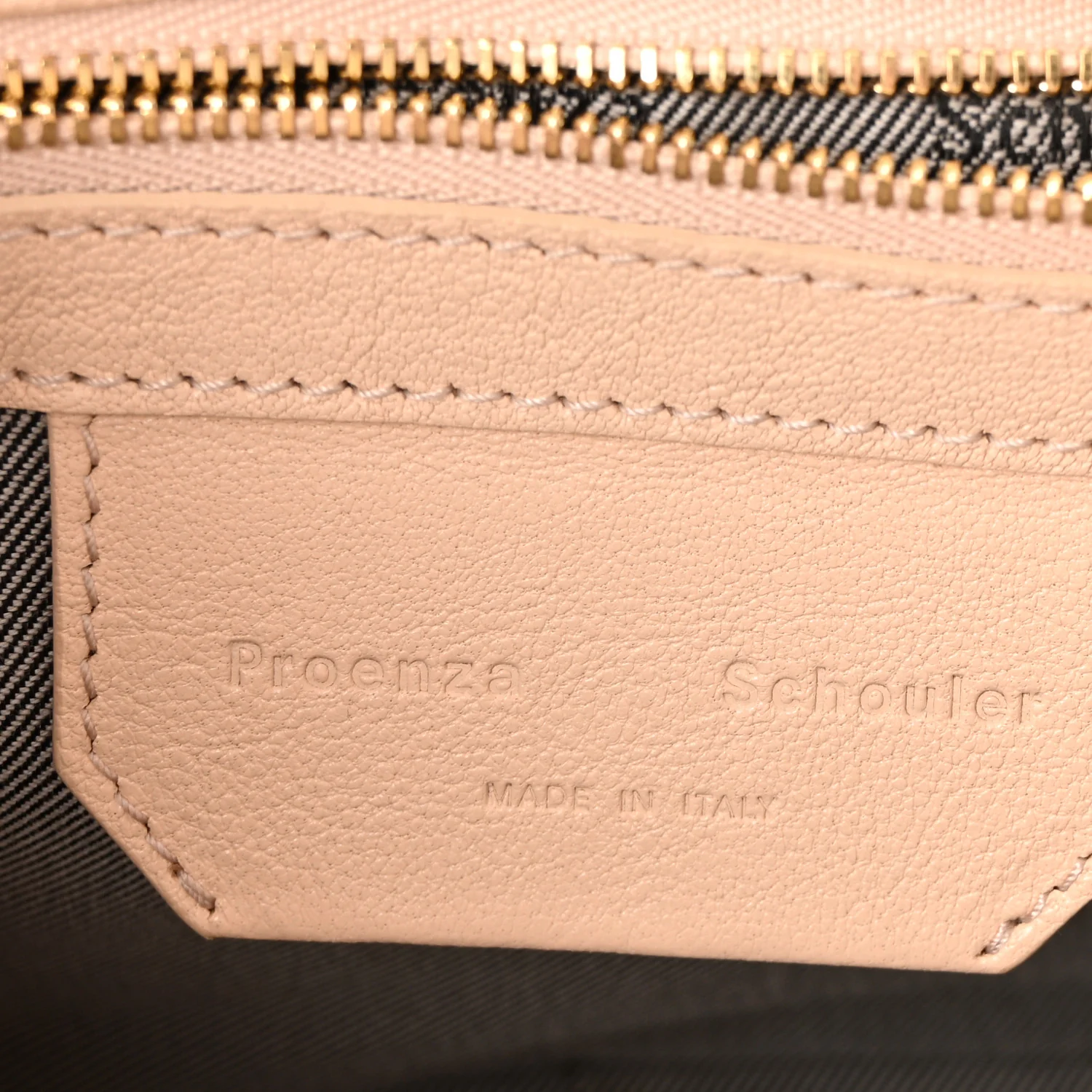 Lambskin Tiny PS1 Satchel Nude - Top Club