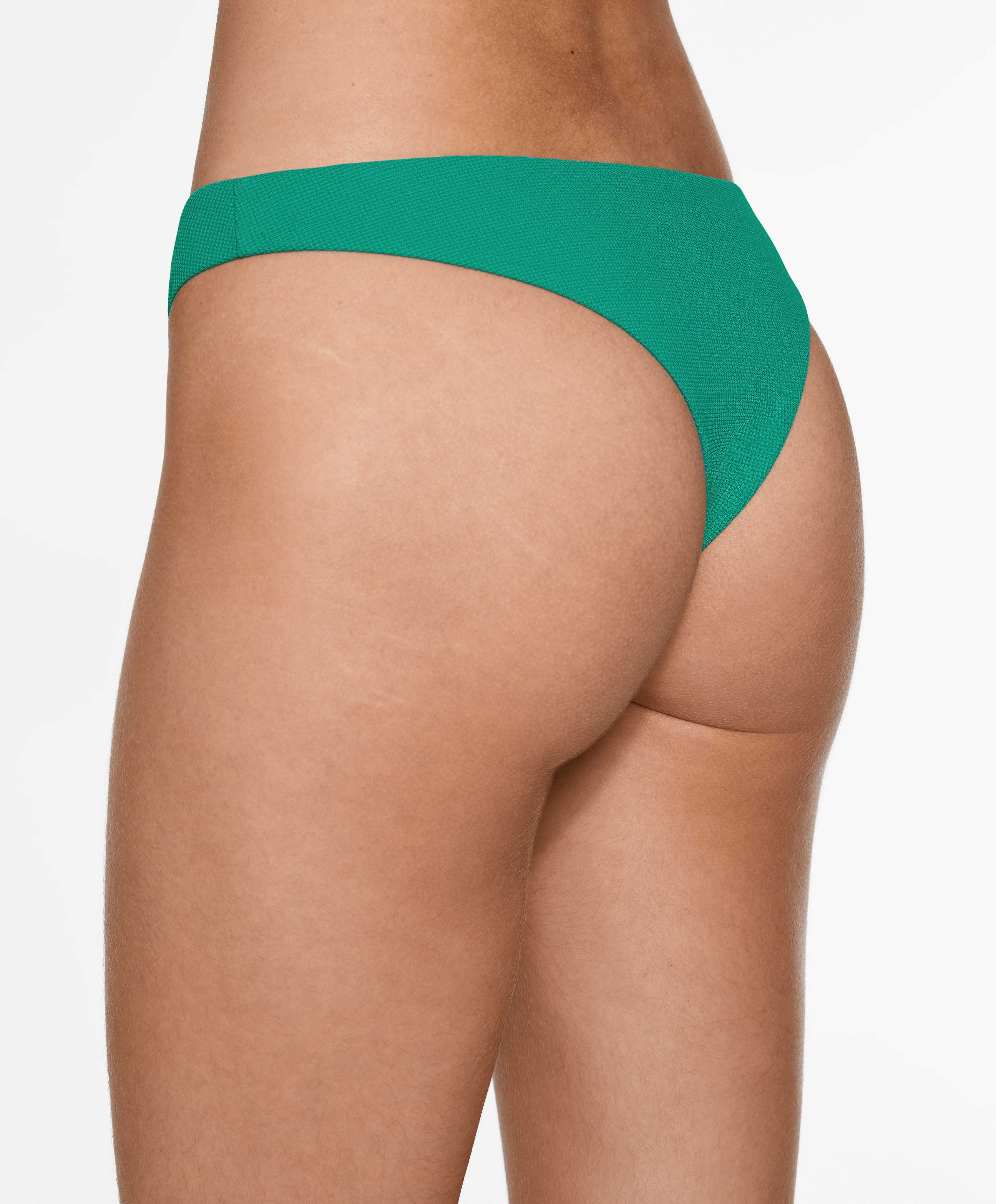 OYSHO U-cut piqué Brazilian bikini briefs