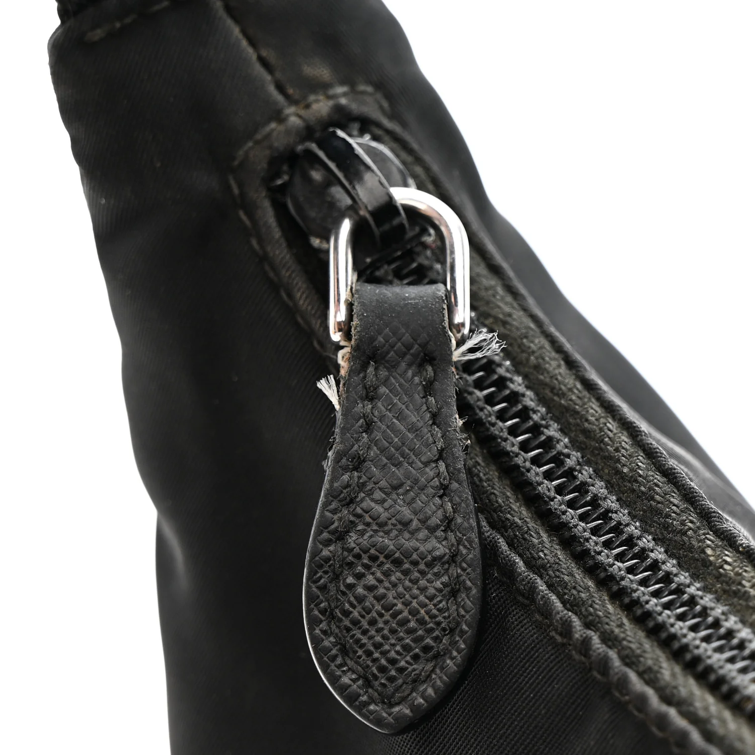 Tessuto Nylon Mini Re-Edition 2000 Bag Black - Top Club