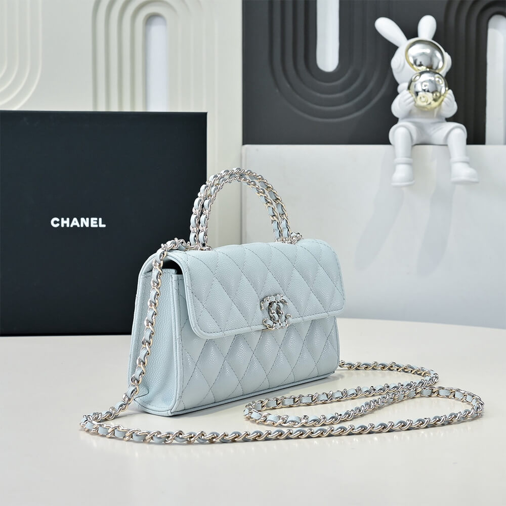 Chanel Flap Phone Holder with Chain(HIGH-END GRADE) - Top Club