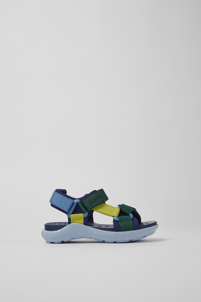 Wous Multicolored Fabric Sandals for Children